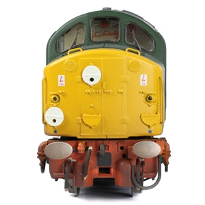 Bachmann 32-492 Class 40 Diesel Locomotive Number 40039 in BR Green Livery with Full Yellow Ends (Weathered) - OO Gauge
