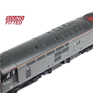 Bachmann 35-311SFX Class 37/0 Diesel Locomotive Number 37262 Named 'Dounreay' in BR Engineers Grey DCC SOUND FITTED With Working Fans - OO Gauge