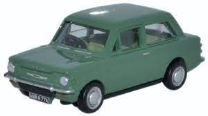 Oxford Diecast 76HI001 Hillman Imp Willow Green - 1:76 (OO) Scale