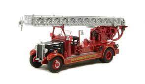 Oxford Diecast 76TLM002 South Australia Leyland TLM Fire Engine 1:76 Scale