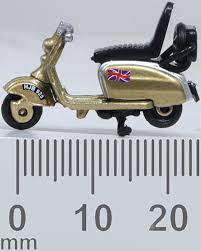 Oxford Diecast 76SC004 Scooter Gold - OO Scale