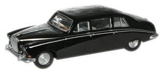 Oxford Diecast 76DS006 Black Daimler DS420 Limousine  - 1:76 (OO) Scale