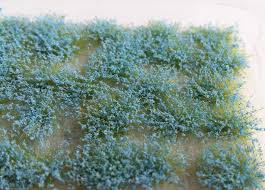Model Scene 060-06S Light Blue Blossoms Tufts