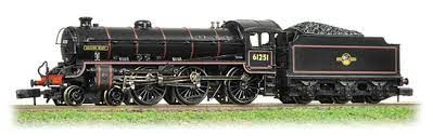 Graham Farish 372-077 Class B1 61251 'Oliver Bury' BR Black Late Crest, Locomotive N Gauge