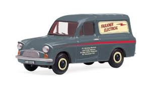 Hornby R7008 Ford Anglia Van Faulkner Electrical- 1:76 Scale