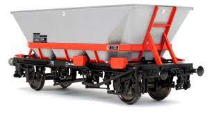 Dapol 7F-048-102 MGR HAA Coal Wagon (Red Cradle) with Top Skip, No.352695 - O Gauge