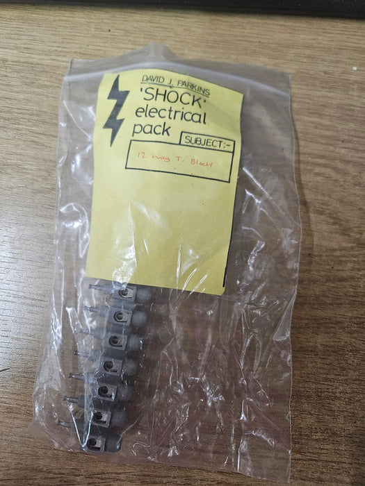 David J Parkins 'Shock' Electrical Pack - 12 Way Terminal Block