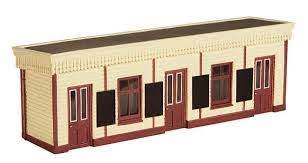 Bachmann 44-136 Scenecraft Wooden Station Booking Office (Pre-Built) - OO Scale