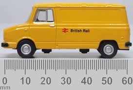 Oxford Diecast 76SHP012 Sherpa Van British Rail- 1:76 Scale