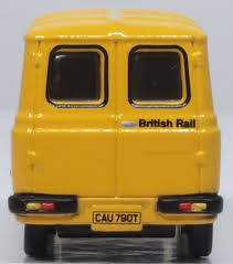 Oxford Diecast 76SHP012 Sherpa Van British Rail- 1:76 Scale