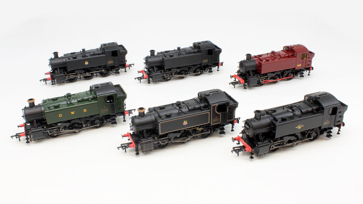Rapido 904505 WR '15XX' 0-6-0PT Lined Black (Early Emblem) As Preserved No.1501, SOUND FITTED, Locomotive, OO Gauge