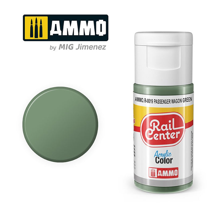Mig Ammo.R-0019 Passenger Wagon Green