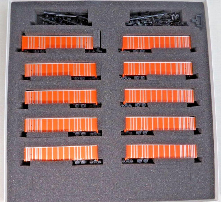 BER 180510 DELUXE INNOVATIONS ROADRAILER 10-PK #2 - SCHNEIDER- N Gauge (pre-owned)