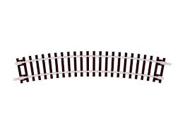 Peco ST-2025 Setrack Pack Of 8 No.2 Radius Standard Curves- OO/HO Gauge