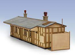 Peco LK-205 GWR Wooden Station Building(Based on Monkton Combe), OO/HO Scale
