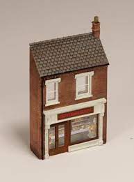 Bachmann Scenecraft 44-208 Low Relief Bakery- OO Scale - Damaged Box