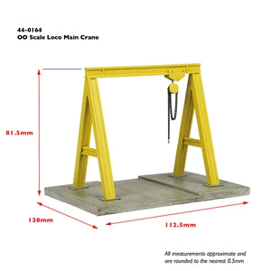 Bachmann Scenecraft 44-0164 Loco Maintenance Crane - OO Scale