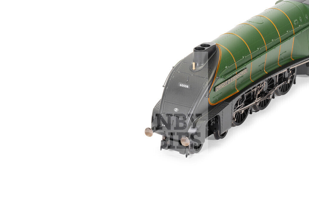 Hornby R30265 "The Great Gathering - 10th Anniversary Collection" - BR, A$ Class 4-6-2 Steam Locomotive Number 60008 'Dwight D.Eisenhower' - OO Gauge Limited Edition