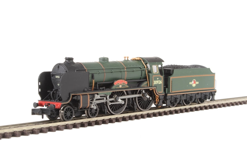 Dapol 2S-002-000D SR Schools Class Named "Repton" Number 30926 in BR Lined Green with Late Crest - N Gauge DCC FITTED