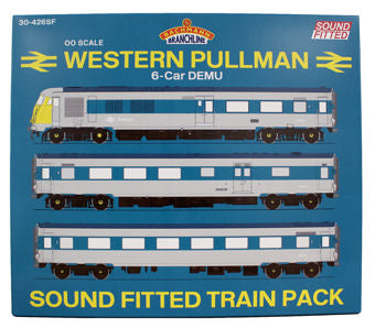 Bachmann 30-426SF BR Western Pullman 6-Car DEMU - DCC fitted, with sound - OO Gauge PRE OWNED