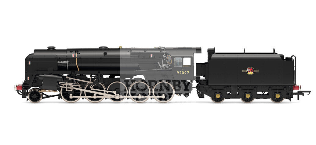 Hornby R30133 BR  Class 9F 2-10-0 No.92097 With Westinghouse Pumps - ERA 5, Steam Locomotive - OO Gauge