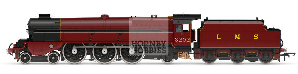 Hornby R30134TXS LMS Princess Royal Class 'The Turbomotive' 4-6-2 No.6202 - OO Gauge - SOUND FITTED