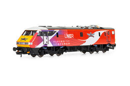 Hornby R30165 LNER Class 91 Bo-Bo Electric Locomotive Number 91101 named 'Flying Scotsman' in special livery -  OO Gauge