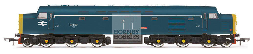 Hornby R30191 Railroad Plus - Enhamced Livery, Class 40 'Aureol' No.97407, Diesel Locomotive, OO Gauge