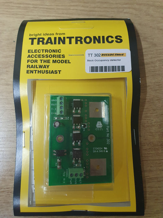 Traintronics TT302 DCC & DC Fitted Block Occupancy Detector — Model ...