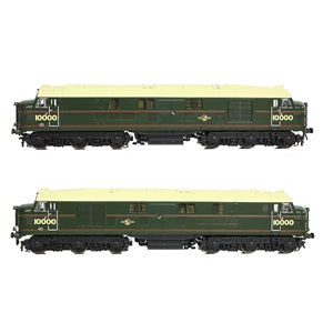 Graham Farish 372-916 LMS 10000 BR Lined Green Late Crest - N Gauge