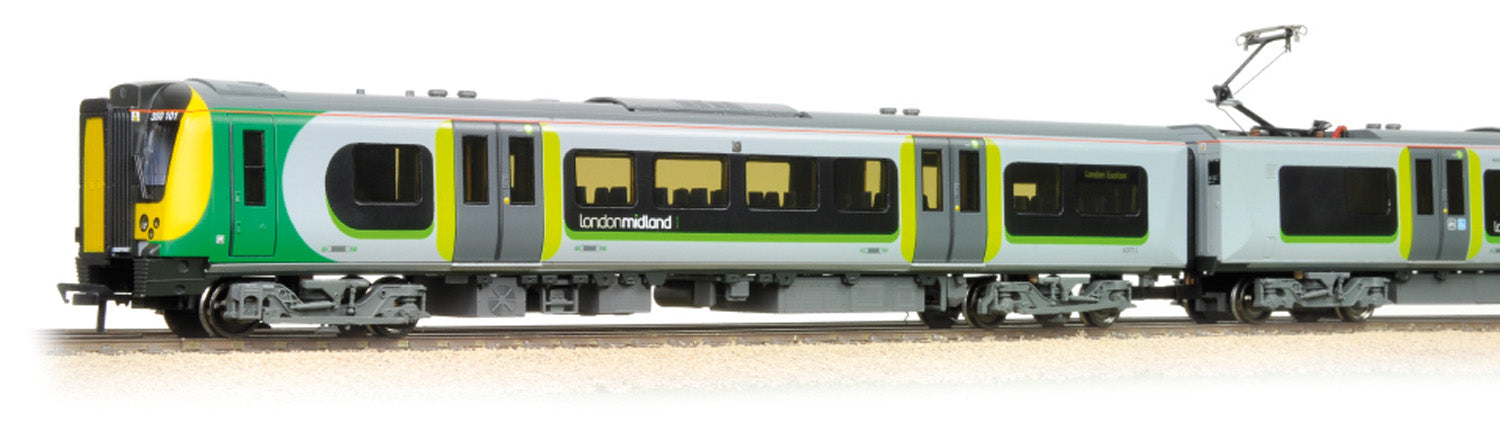 MON Bachmann 31-032 Class 350/1 Desiro 4 Car EMU Number 350101 in London Midland Livery - OO Gauge ** Former shop stock however, please see note below re condition of the box **