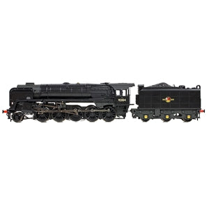Bachmann 32-859B BR Standard 9F Class Steam Locomotive Number 92184 in BR Black with Late Crest - OO Gauge
