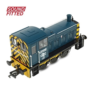 Bachmann 31-362BSF Class 03 number 03056 BR Blue with Wasp Stripes DCC Sound Fitted - OO Gauge