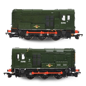 Bachmann 35-901SFX Class 08 D3785 BR Green (Late Crest) - OO Gauge SOUND FITTED