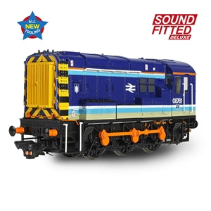 Bachmann 35-910SFX Class 08 Diesel Shunter Number 08761 in BR Provincial Livery (Revised) ** DELUX SOUND FITTED VERSION ** - OO Gauge