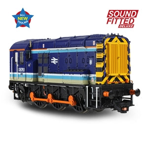 Bachmann 35-910SFX Class 08 Diesel Shunter Number 08761 in BR Provincial Livery (Revised) ** DELUX SOUND FITTED VERSION ** - OO Gauge