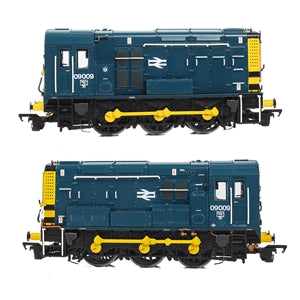Bachmann 35-921SFX Class 09 09009 BR Blue (Wasp Stripes) - OO Gauge SOUND FITTED
