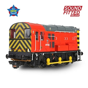 Bachmann 35-930SFX Class 09 09106 DB Schenker Red (Unbranded) - OO Gauge SOUND FITTED