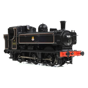 Bachmann 32-205B GWR 8750 Tank 9600 BR Lined Black (Early Emblem)- OO Gauge