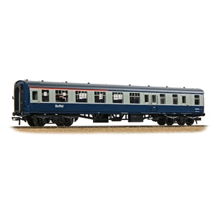 Bachmann 39-804 BR MK1 BSO(T) Brake Second Open Micro Buffet BR Blue & Grey - OO Gauge