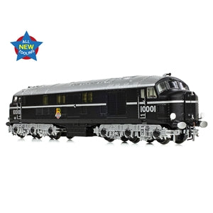 Graham Farish 372-913 LMS 10001 Diesel Locomotive in BR Black with early emblem - N Gauge