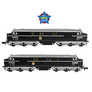 Graham Farish 372-913 LMS 10001 Diesel Locomotive in BR Black with early emblem - N Gauge