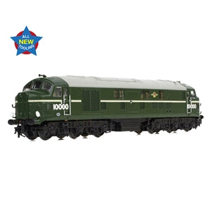Graham Farish 372-914 LMS 10000 Diesel Locomotive in BR Green with Late Crest - N Gauge