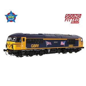 Bachmann 35-776SFX Class 69 69001 'Mayflower' GBRF - OO Gauge SOUND FITTED DELUXE