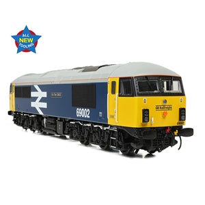 Bachmann 35-777 Class 69 69002 'Bob Tiller CM&EE' GB Railfreight BR Blue (Large Logo) (Retro) - OO Gauge