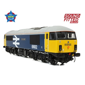 Bachmann 35-777SFX Class 69 69002 'Bob Tiller CM&EE' GB Railfreight BR Blue (Large Logo) (Retro) - OO Gauge SOUND FITTED DELUXE