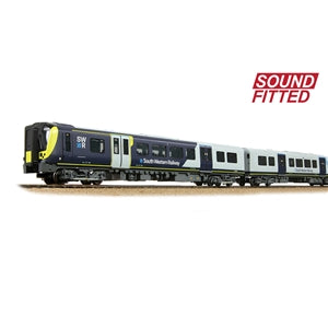 Bachmann 31-042SF Class 450/0 4Car EMU Number 450036 in South Western Railway livery - OO Gauge - SOUND FITTED