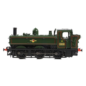 Graham Farish 371-987A GWR 64XX Pannier Tank 6408 BR Lined Green (Late Crest) - N Gauge