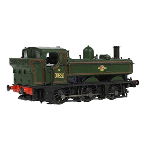 Graham Farish 371-987A GWR 64XX Pannier Tank 6408 BR Lined Green (Late Crest) - N Gauge