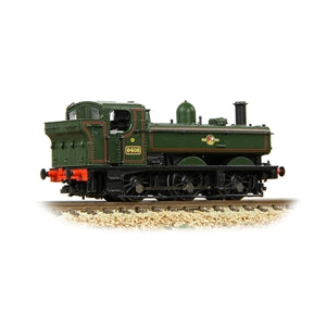 Graham Farish 371-987A GWR 64XX Pannier Tank 6408 BR Lined Green (Late Crest) - N Gauge